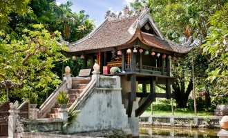 hanoi highlight, one pillae pagoda